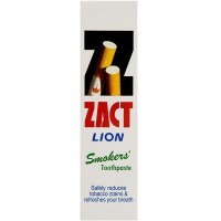 LION Zact Smokers - Зубная паста ZACT для курильщиков, 100 г
