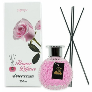 Sandokkaebi Florence Diffuser - Жидкий аромадиффузор с декоративными аромапалочками.