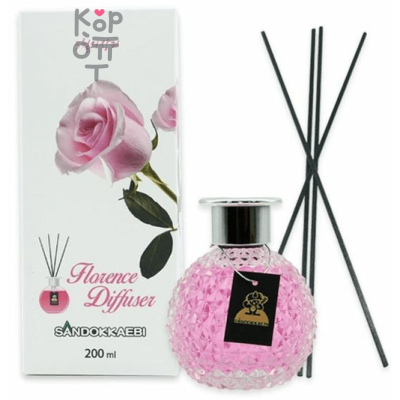 Sandokkaebi Florence Diffuser - Жидкий аромадиффузор с декоративными аромапалочками.