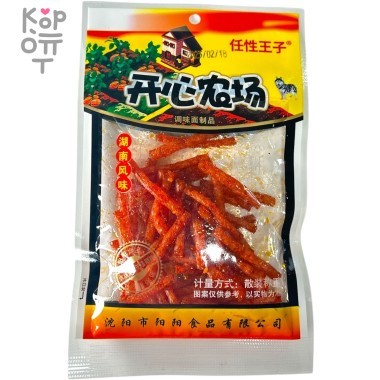 Снэк Ganguo - Веселая ферма, макароны по тайному рецепту, 18гр. — Корейские товары для всей семьи(КорОпт)