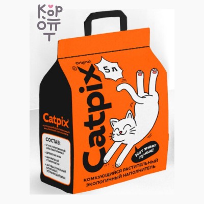 CATPIX Растительный соевый наполнитель, 5 л