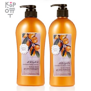 Welcos Argan body cleanser - Увлажняющий гель для душа с аргановым маслом, 730гр. — Корейские товары для всей семьи(КорОпт)