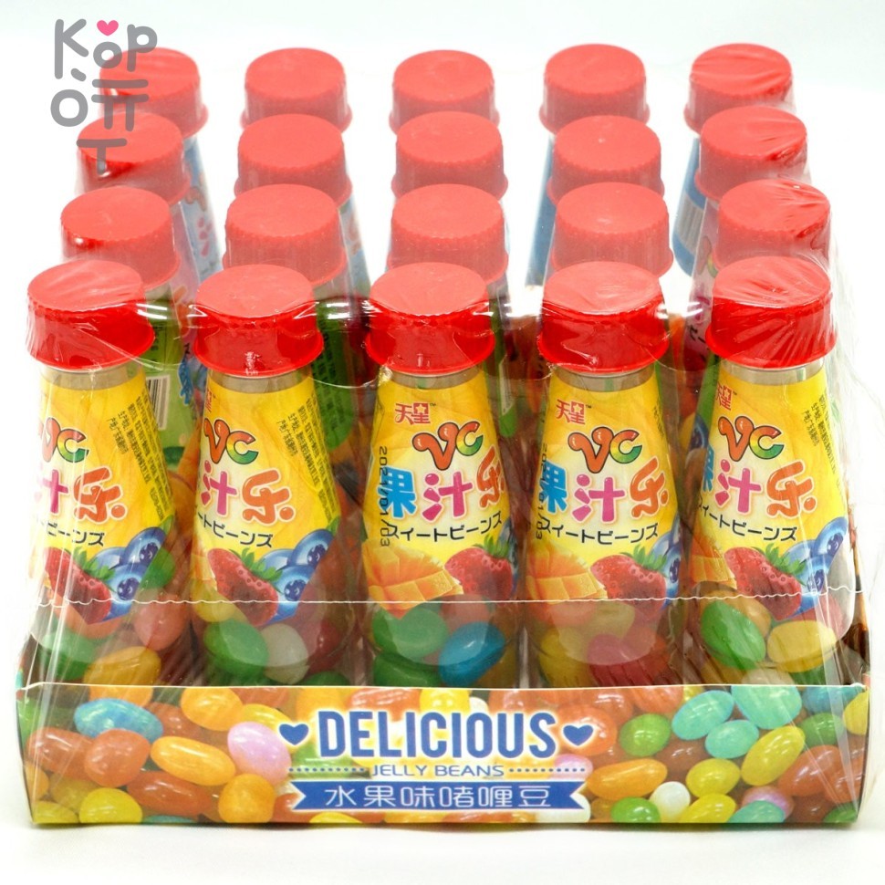 Драже желейные Фруктовые жемчужинки VS Delicious