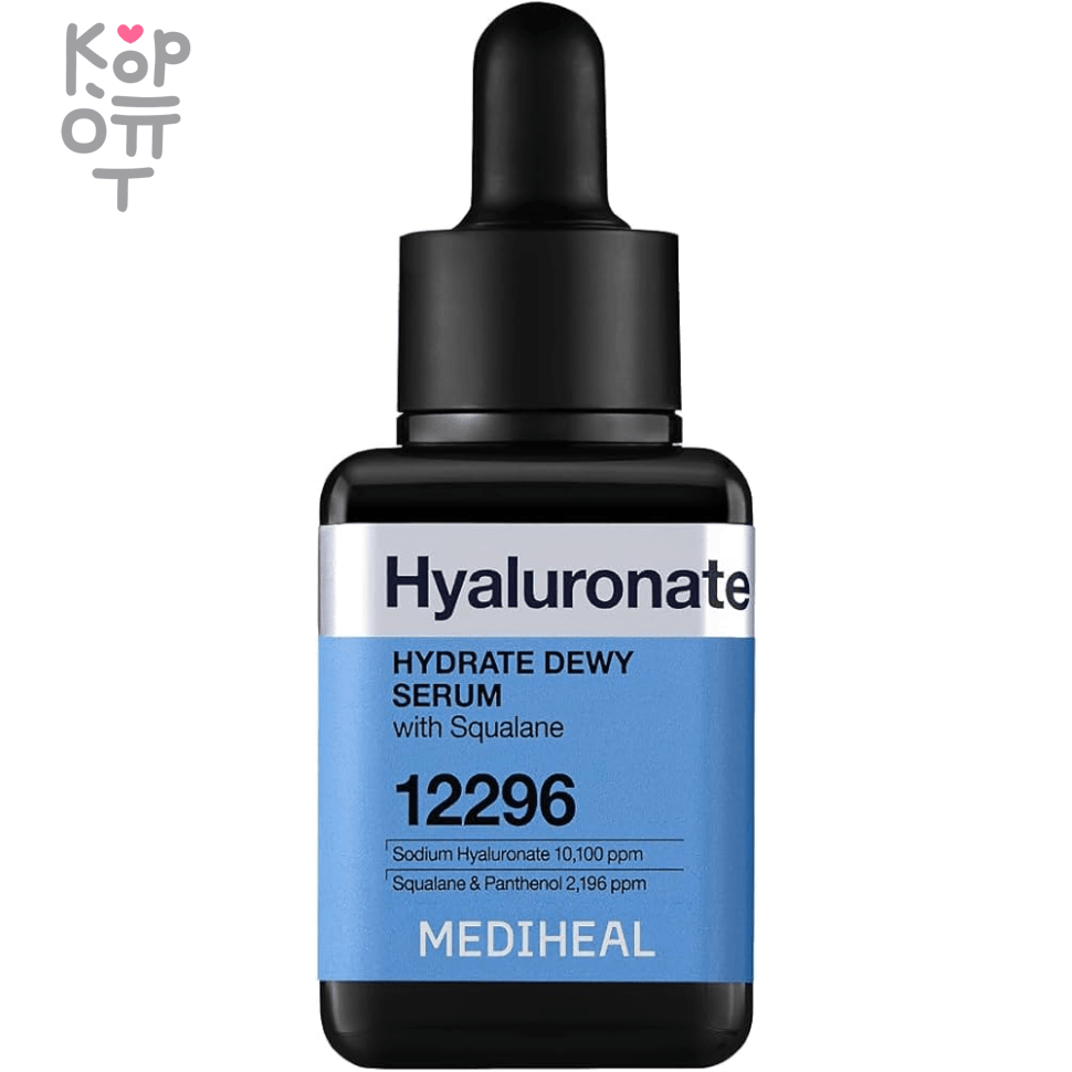 Mediheal Low Molecular Hyaluronate Hydrate Dewy Serum - Низкомолекулярная гиалуронатная гидратная сыворотка для лица 40мл., купить с доставкой на дом фото 1 — Корейские товары для всей семьи(КорОпт)
