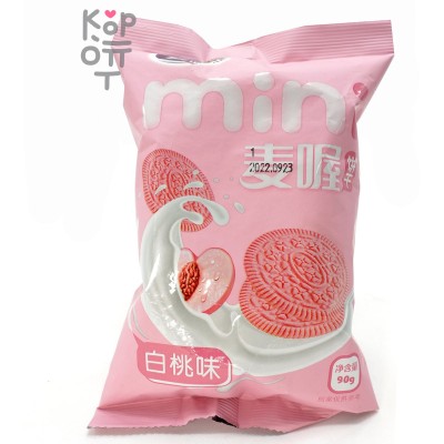 Печенье со вкусом топленого молока со вкусом клубники, 90гр.