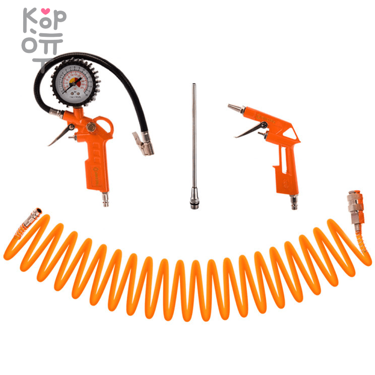 Набор пневмоинструмента ВИХРЬ НП-4, купить с доставкой на дом фото 1 — Корейские товары для всей семьи(КорОпт)