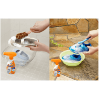 ST Ohisama no Washing Shoe Cleaner - Моющее средство для домашней и спортивной обуви с Освежающим ароматом солнечного яблока