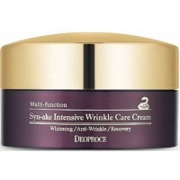 Deoproce Syn-Ake Intensive Wrinkle Care Cream - Крем со змеиным ядом для интенсивного разглаживания морщин на лице 100гр.