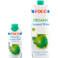 FOCO Organic Кокосовая вода органическая