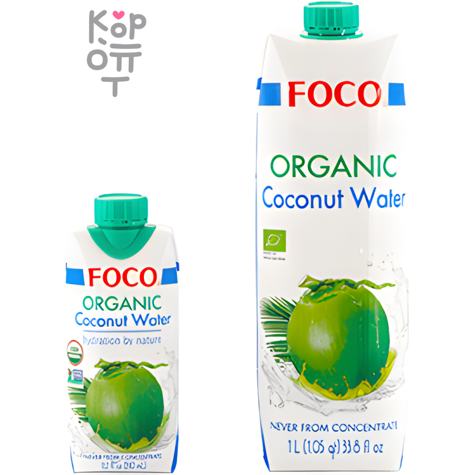 Кокосовая вода органическая FOCO Organic