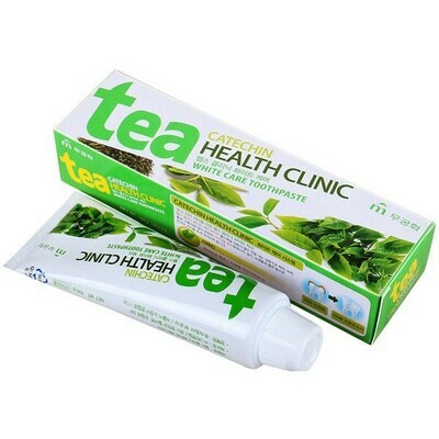 Mukunghwa Tea Catechin Health Clinic - Зубная паста отбеливающая с экстрактом зеленого чая 100гр.