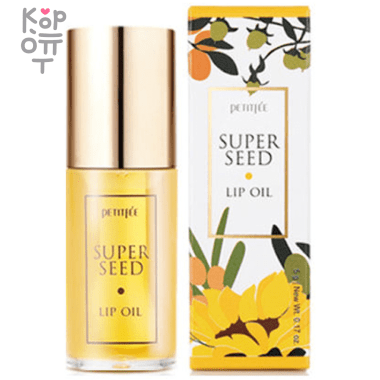 Petitfee Super Seed Lip Oil - Масло для объёма губ на основе экстрактов семян. — Корейские товары для всей семьи(КорОпт)