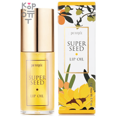 Petitfee Super Seed Lip Oil - Масло для объёма губ на основе экстрактов семян.