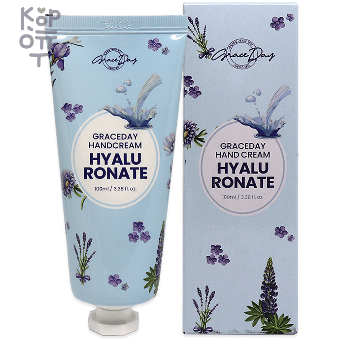 Grace Day Hand Cream Hyaluronate - Крем для рук с гиалуроновой кислотой, 100мл., купить с доставкой на дом фото 1 &mdash; Корейские товары для всей семьи(КорОпт)
