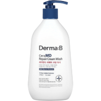DERMA:B CeraMD Cream Wash - Кремовый гель для душа, 400 мл