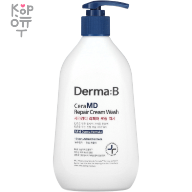 DERMA:B CeraMD Cream Wash - Кремовый гель для душа 400мл. — Корейские товары для всей семьи(КорОпт)