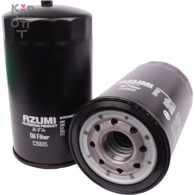 C605/C26605 AZUMI - Фильтр масляный — Корейские товары для всей семьи(КорОпт)