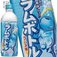 Sangaria Ramu Bottle Ramune Soda - Напиток безалкогольный газированный, Лимонад, 500мл.