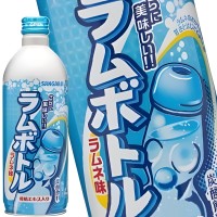 Sangaria Ramu Bottle Ramune Soda - Напиток безалкогольный газированный, Лимонад, 500мл.