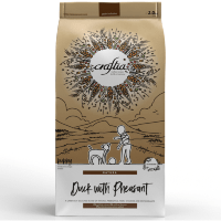 CRAFTIA NATURA Сухой корм для щенков средних и крупных пород из Утки с Фазаном.