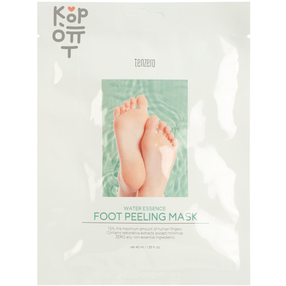 Tenzero Water Essence Foot Peeling Mask - Отшелушивающие маска-носочки для ног 40мл.