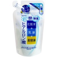 UTENA Simple Balance Лосьон-молочко 3 в 1 с эффектом UV-защиты SPF 5 с тремя видами гиалуроновой кислоты