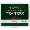 Grace Day Cleansing Tissue - Влажные салфетки для снятия макияжа 380гр.(45шт.) , купить с доставкой на дом фото 3 — Корейские товары для всей семьи(КорОпт)