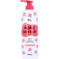 P's Momo Body Soap - Увлажняющее мыло жидкое для тела с экстрактом Персика 800мл.