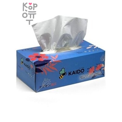 KAIDO — Салфетки, бумажные "PREMIUM" (картонная упаковка), 2слоя, KAIDO, Россия, (20), 230 шт