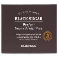 Skinfood Black Sugar Perfect Enzyme Powder Wash - Энзимная пудра очищающая с Черным Сахаром 1,2гр., Коробка 30шт.