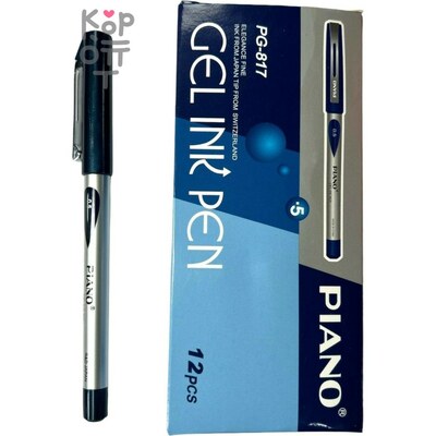 Piano Gel Ink Pen - Гелевая ручка, синяя, толщина 0,5мм