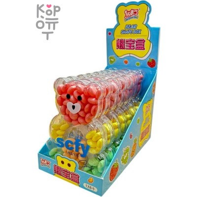 Карамель Bear Shape Box Candy с фруктовым вкусом