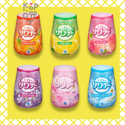 Kobayashi Sawaday Pleasantly fragrant - Освежитель воздуха с приятным запахом, для туалета, 140гр.