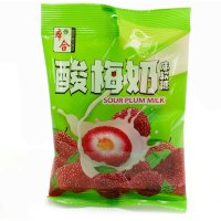 Жевательные конфеты Benhefood со вкусом Сливы в сливках