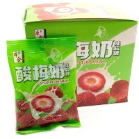 Жевательные конфеты Benhefood со вкусом Сливы в сливках