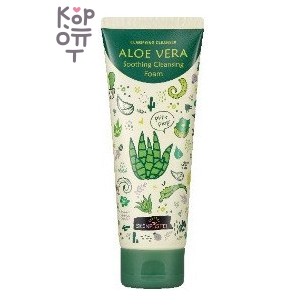 SkinPastel — Aloe Vera Soothing Cleansing Foam — Пенка для умывания с экстрактом алоэ, 150 мл