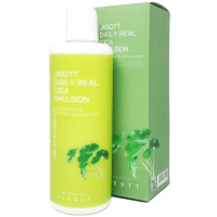 Jigott Daily Real Cica Emulsion - Успокаивающая эмульсия для лица с экстрактом центеллы азиатской 300мл.