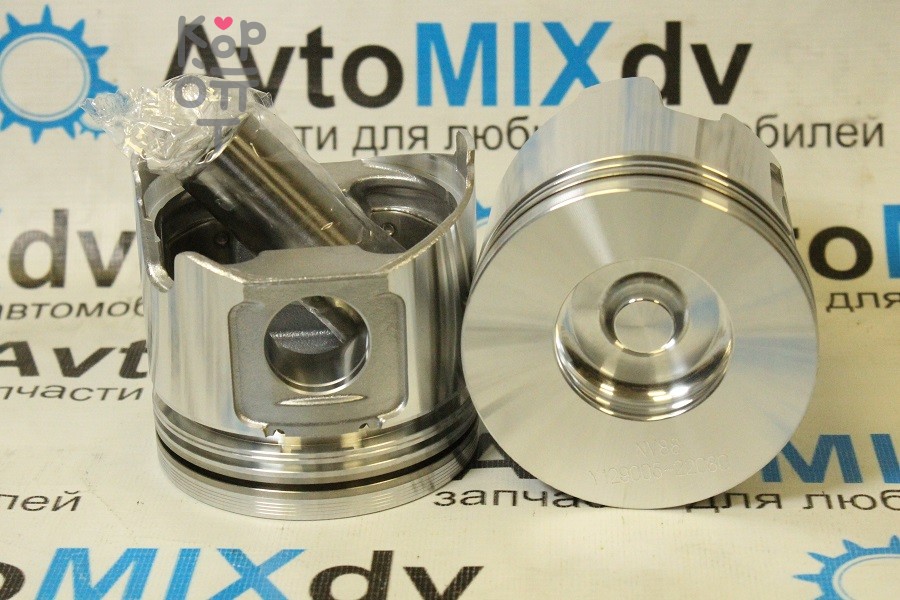 Кольца поршневые 3TNV88 / 4TNV88 / 4D88 YM129005-22950 STD (1CYL) 2 / 2 / 4 88 мм YANMAR