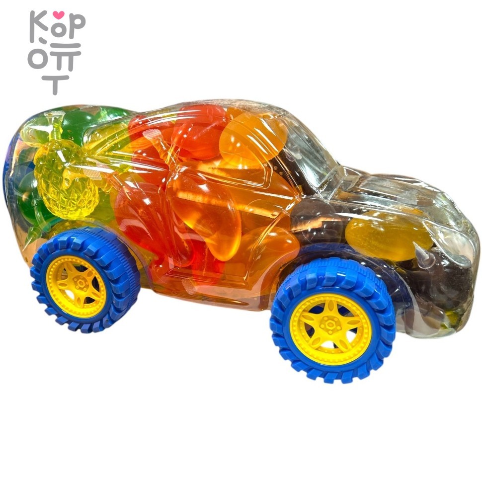 Питьевое Фруктовое желе Fresh Juice - Хрустальное фруктовое сокровище в автомобиле, купить с доставкой на дом фото 1 &mdash; Корейские товары для всей семьи(КорОпт)