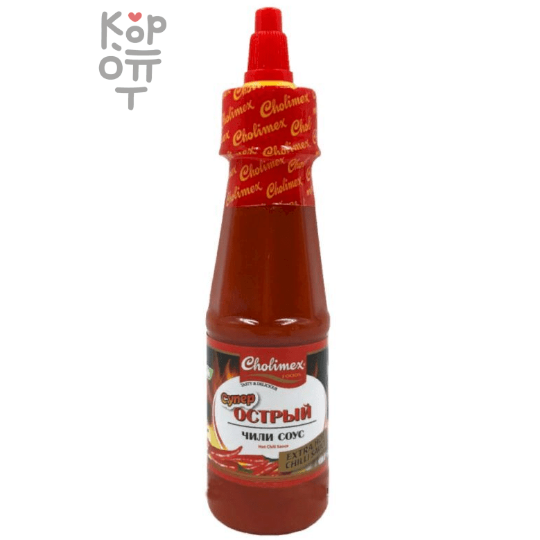 Cholimex Extra Hot Chili Sauce - Суперострый соус чили 285гр., Коробка 24шт.