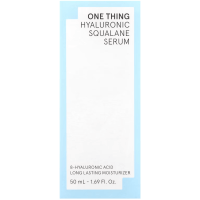 ONE THING Hyaluronic Squalane Serum - Гиалуроновая скваловая сыворотка для лица 50 мл