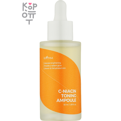 IsNtree C-Niacin Toning Ampoule - Осветляющая ампула с витамином С и Ниацинамидом 50мл. 