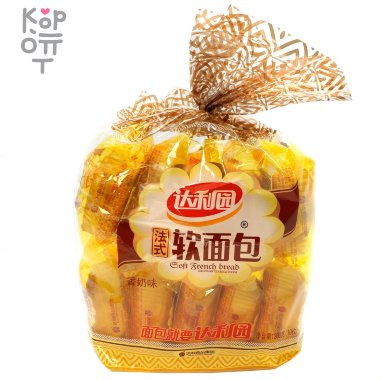 Печенье Daliyan Soft French Bread - Мягкий французский хлеб со вкусом Молока, 200гр. &mdash; Корейские товары для всей семьи(КорОпт)