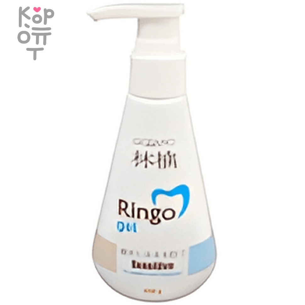 Ringo Sensitive Gel Toothpaste - Зубная паста гелевая отбеливающая, с помпой-дозатором, 250гр., купить с доставкой на дом фото 1 — Корейские товары для всей семьи(КорОпт)