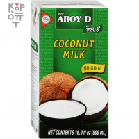 Молоко кокосовое 50% (жирность 17-19%), AROY-D.