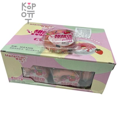 Пончики Maifantian Sweet Crisp Donuts сладкий пончик со вкусом шоколада с клубникой
