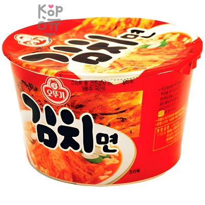 Ottogi Kimchi Ramen Лапша со вкусом кимчи 105гр.