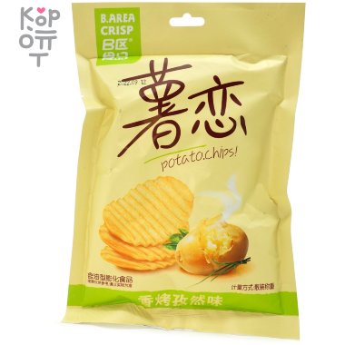 Чипсы Potato Chips Картофельные чипсы в сливочном соусе, 25гр. &mdash; Корейские товары для всей семьи(КорОпт)