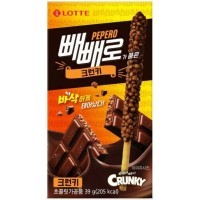Lotte Pepero Crunky - Соломка Пепперо кранки 39 г