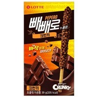 Lotte Pepero Crunky - Соломка Пепперо кранки 39 г